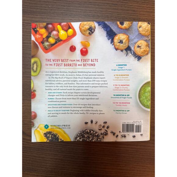 The Big Book of Organic Baby Food – Stephanie Middleberg (2016) - Picture 4 of 4